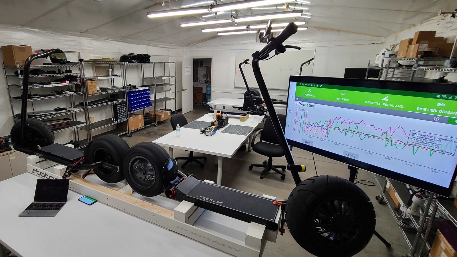 Stator Electric Scooter Prototyping and Electronics Testing and Performance Tuning Transportation Product Design by ROBRADY